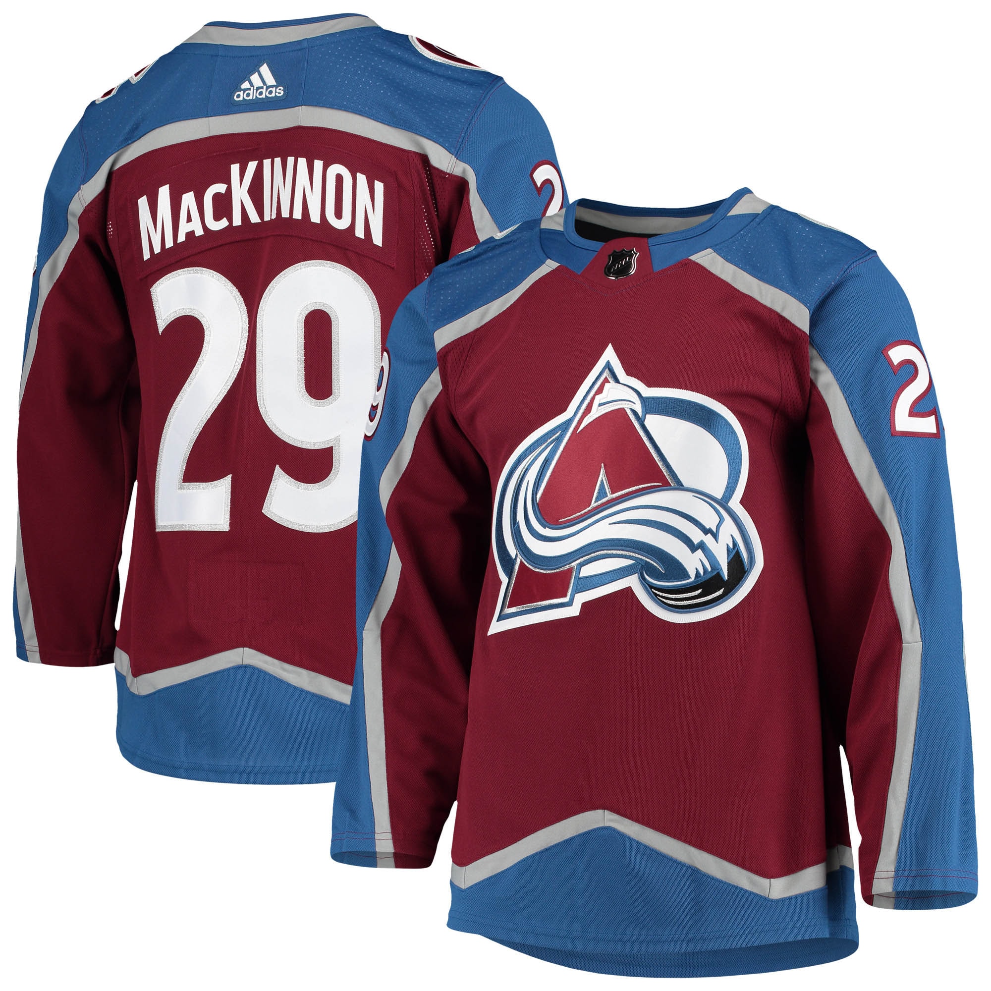 Nathan MacKinnon Colorado Avalanche Home Primegreen Authentic Player Jersey – Burgundy