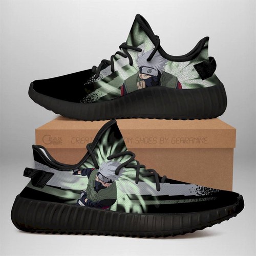 Best Kakashi Jutsu Yz Sneakers Naruto Anime Shoes Yeezy Sneakers Shoes