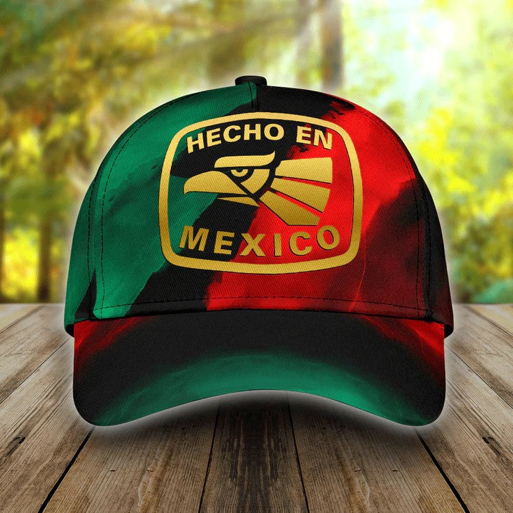 Customized Mexican Hat, Hecho En Mexico 3D Baseball Cap For Man And Women