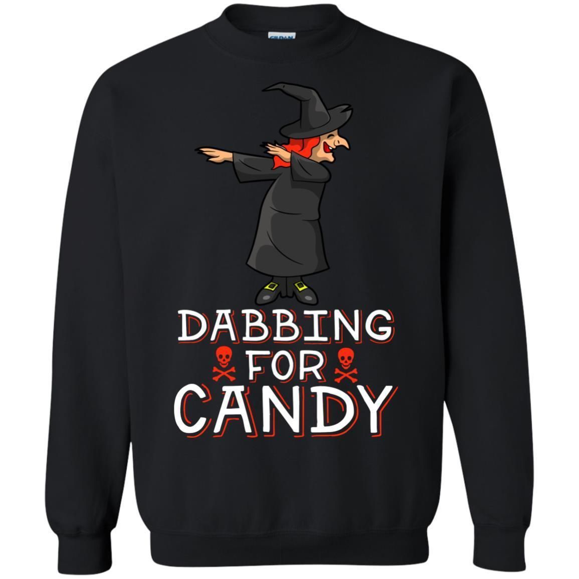 Check Out This Awesome Dabbing For Candy Crazy Halloween Sweatshirt