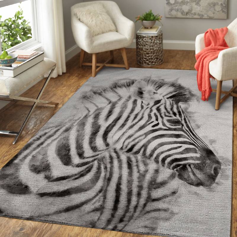 Zebra 3 – Animals Area Rug Carpet