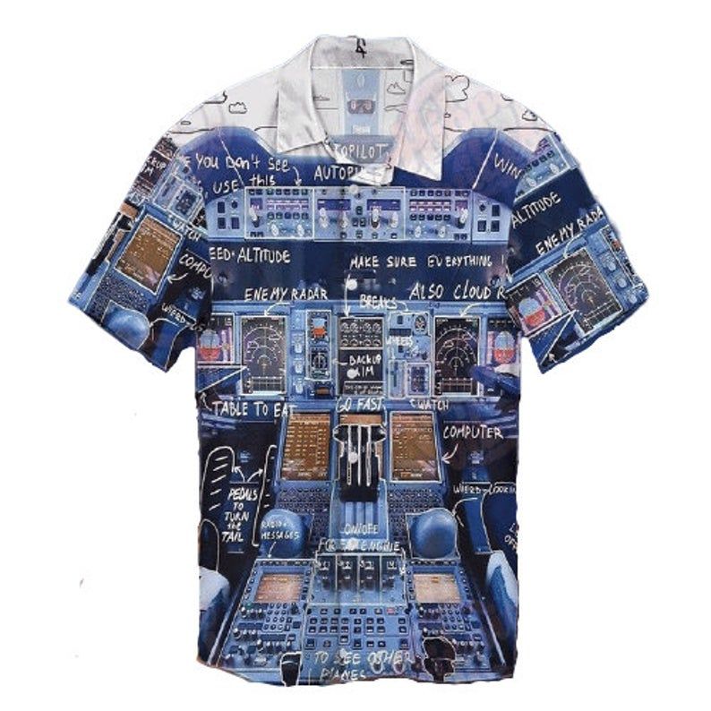 Life Of A Pilot Multicolor Unique Design Hawaii Shirt Ha50406