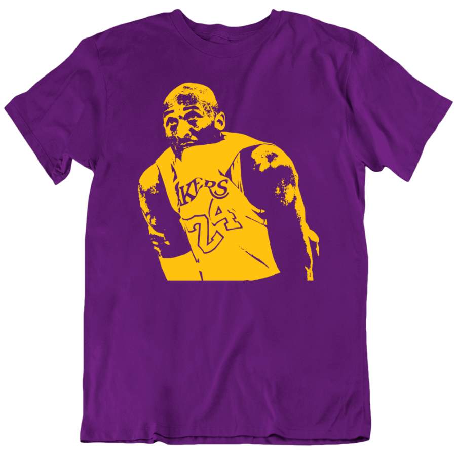 Kobe Bryant Jersey Bite Los Angeles Basketball Fan v4 T Shirt – Amelio Shop
