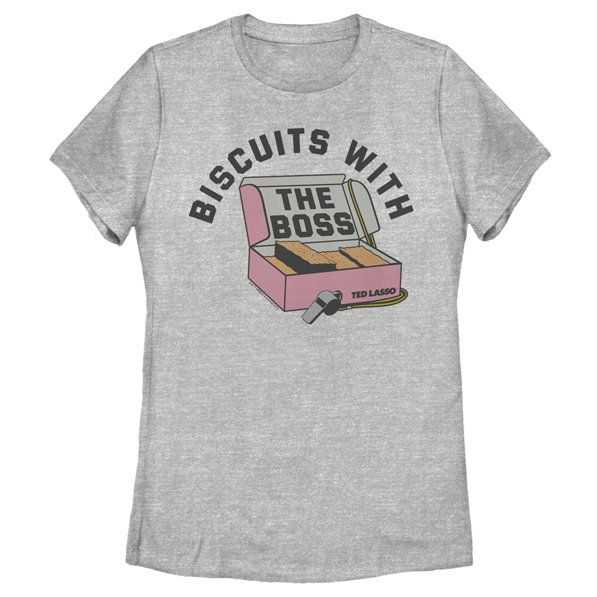 Ted Lasso Women’S Biscuits With The Boss  T-Shirt