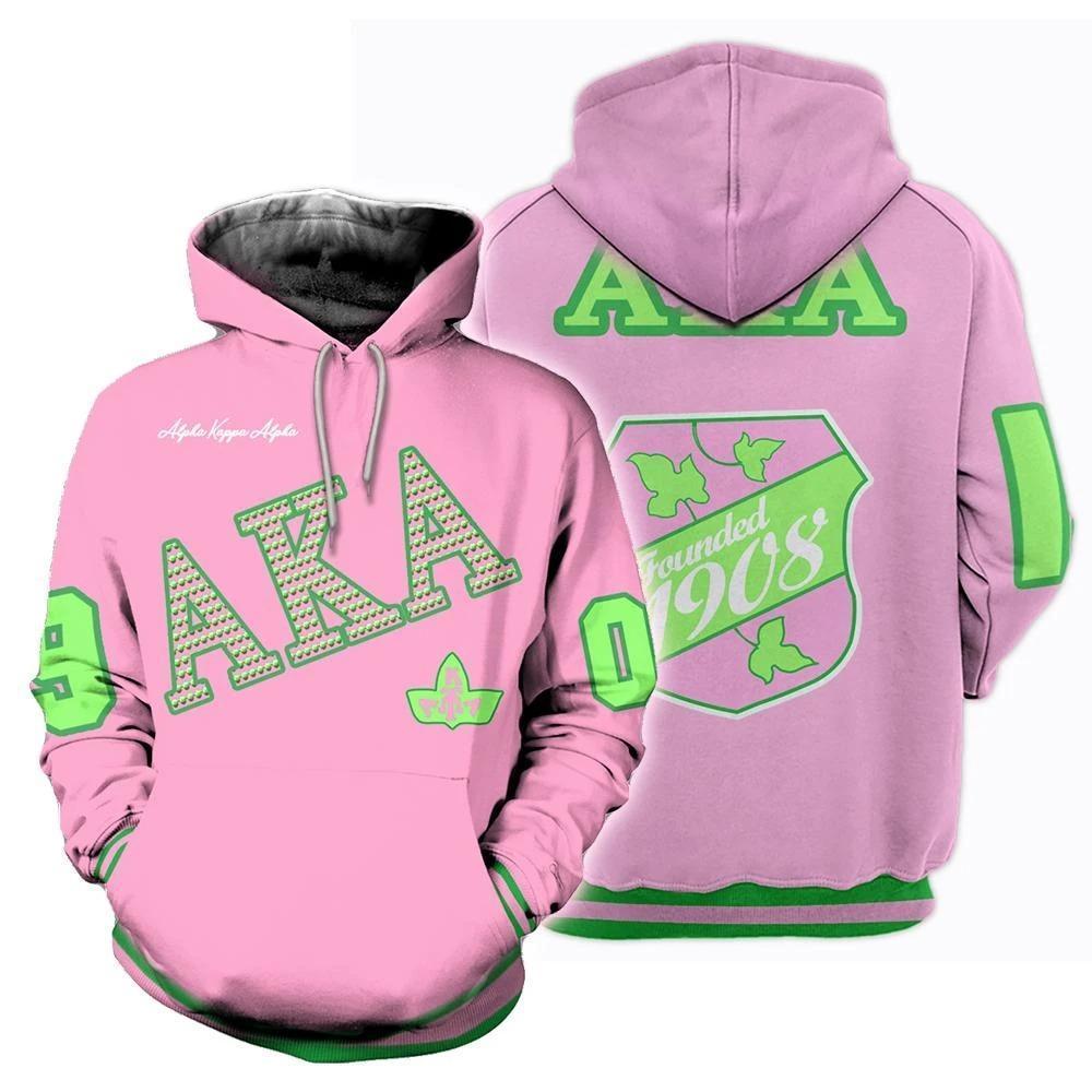 Alpha Kappa Alpha Hoodie Mike Style