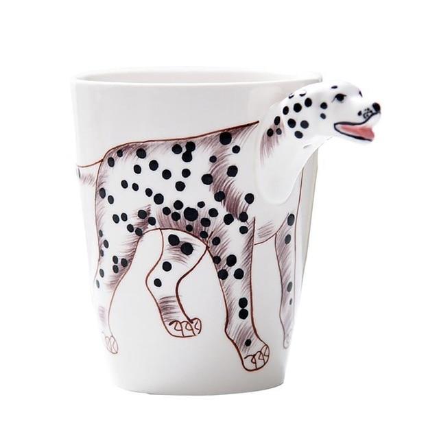 3D Animal Shape Mugs