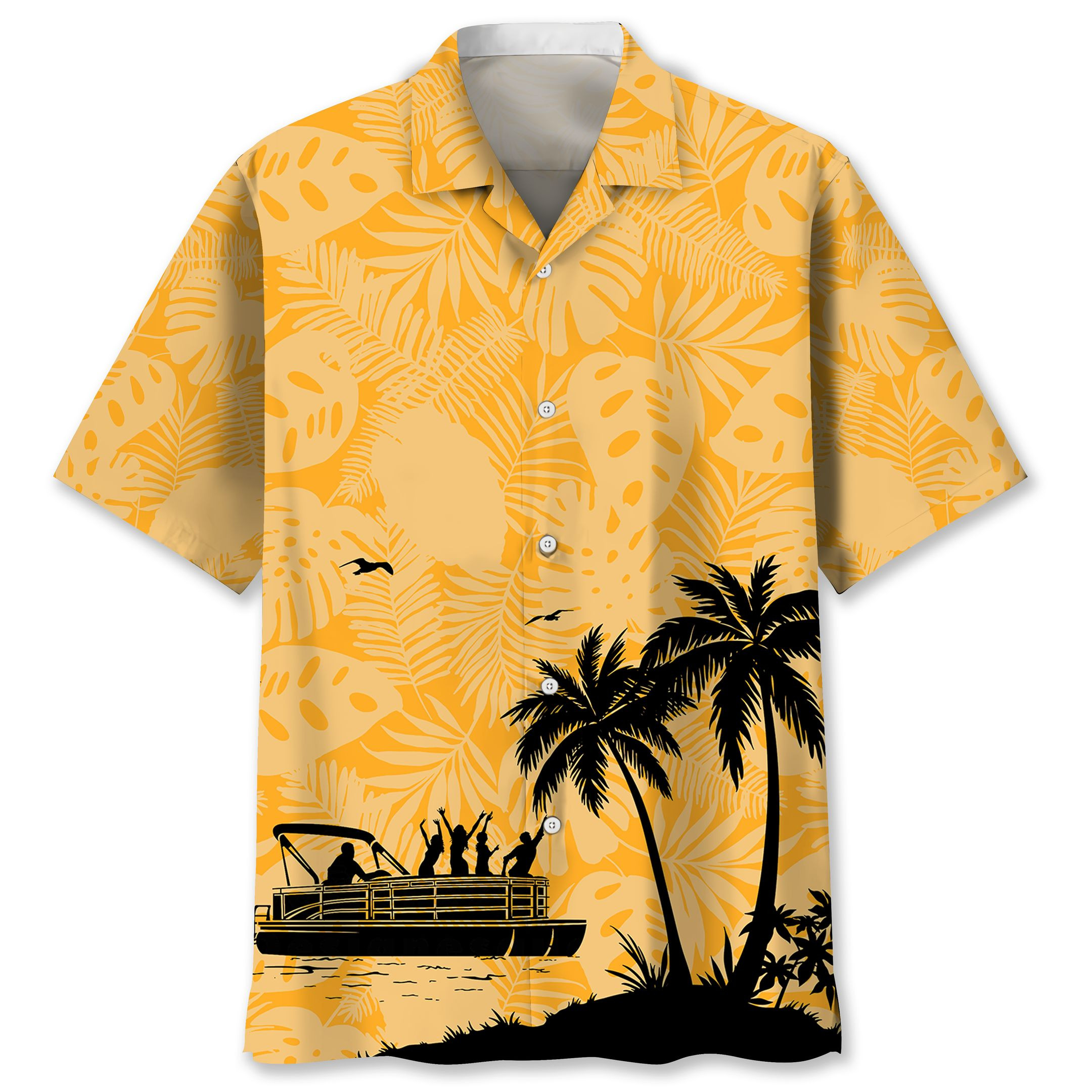 Pontoon Tropical Hawaiian Shirt Ha64630