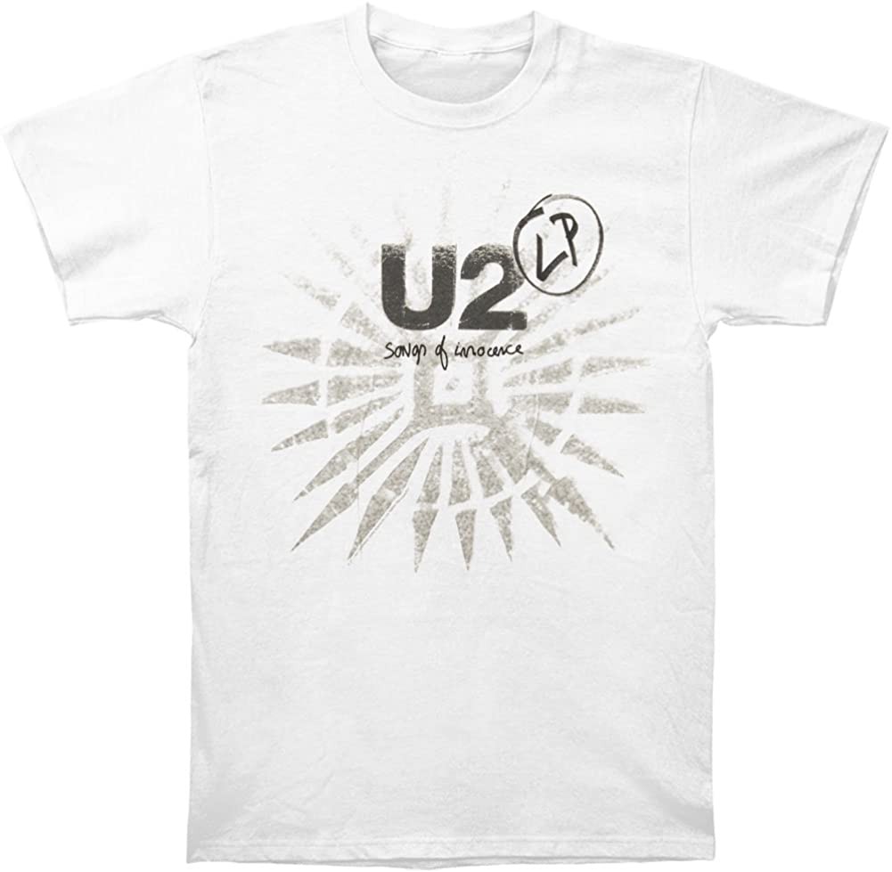 U2 Men’S Sons Of Innocence White Slim Fit T-Shirt White