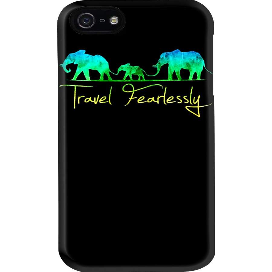 Travel Fearlessly For Elephant Lovers Custom Design Phone case