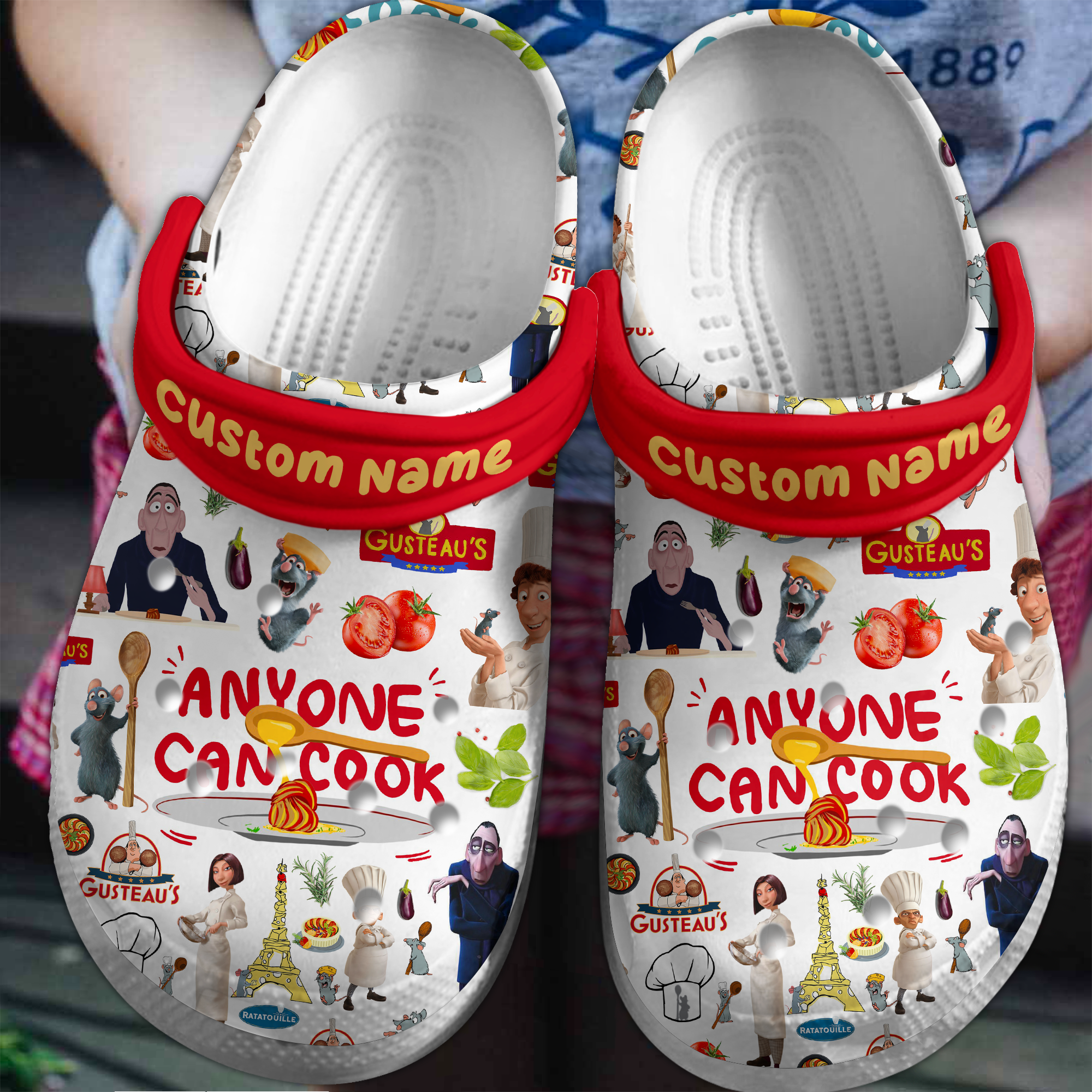 Ratatouille Movie Crocss Clogs For Men Women And Kid Bm1411-1360