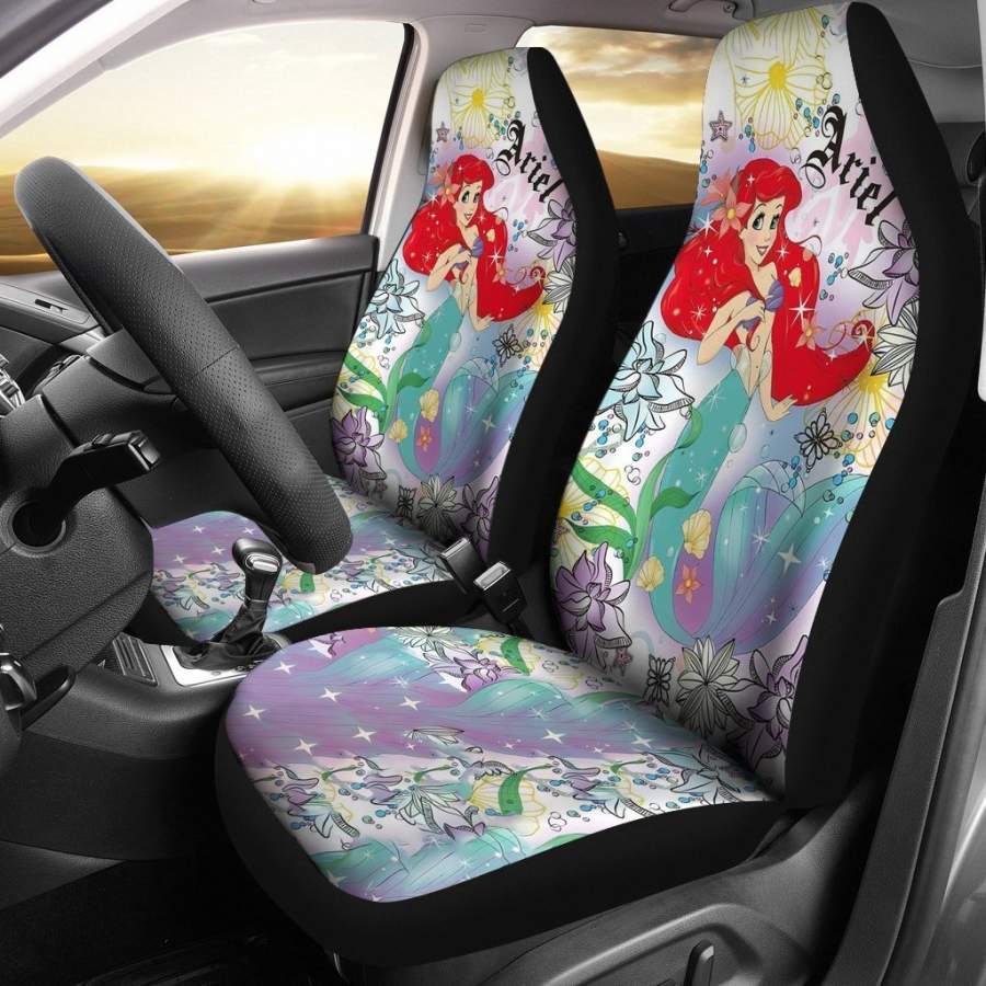 Ariel The Little Mermaid Car Seat Covers