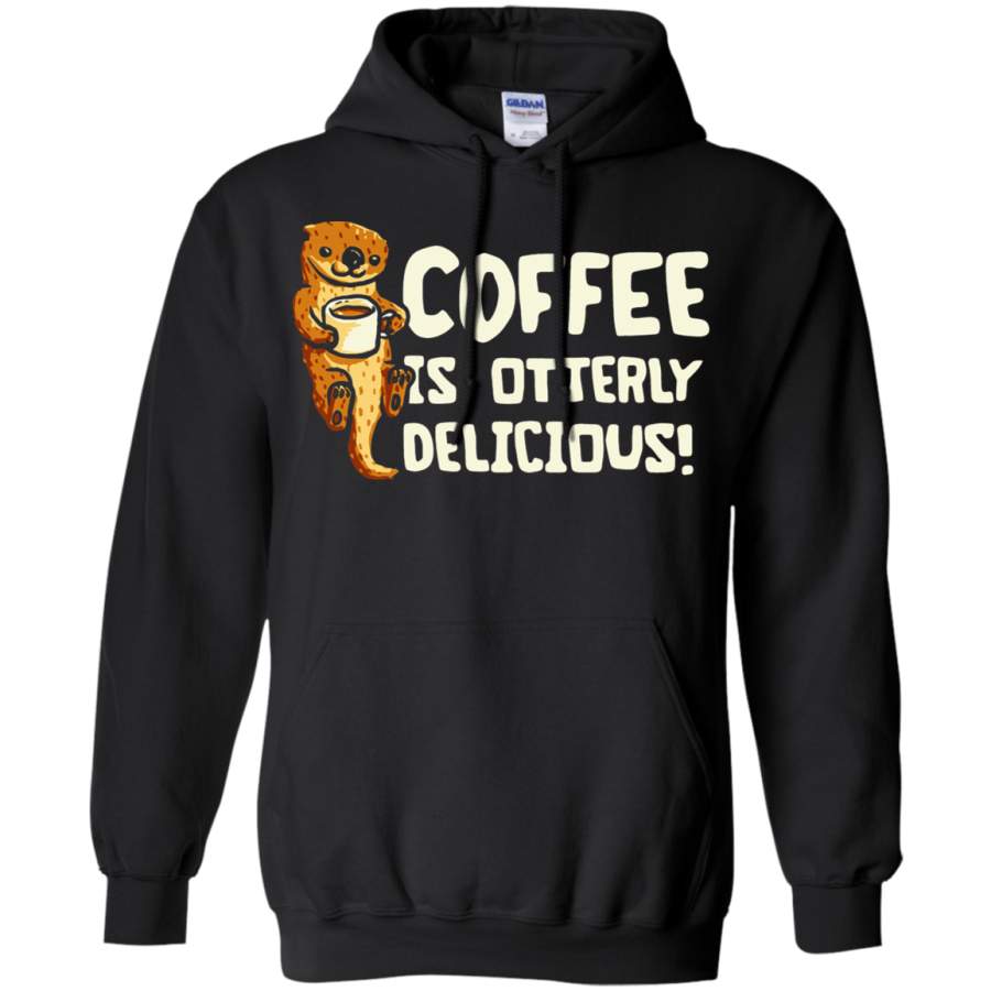 AGR Coffee – Coffee Is Otterly Delicious Pun Hoodie