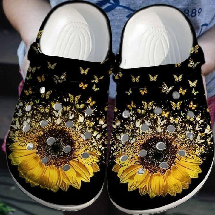 Sunflower Butterflies Shoes