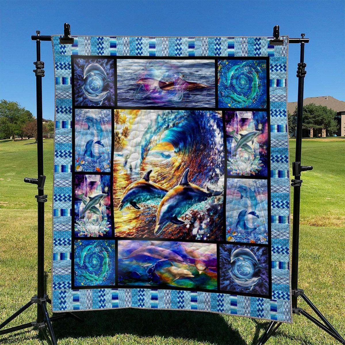 Dolphin Quilt Tulop