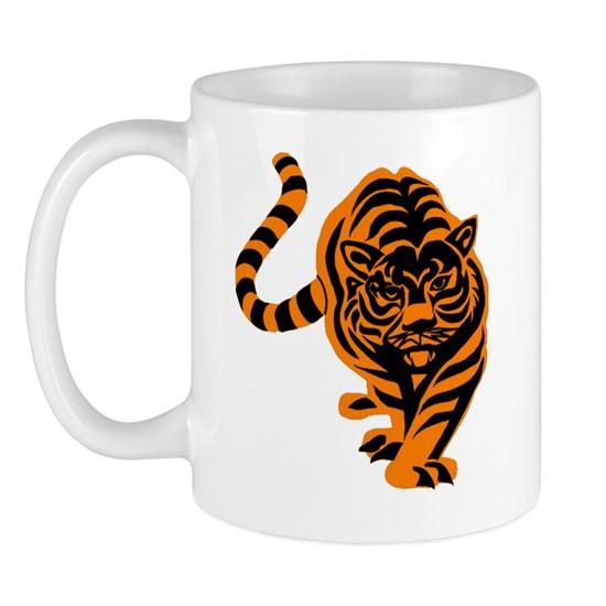 Tiger Walking Mug