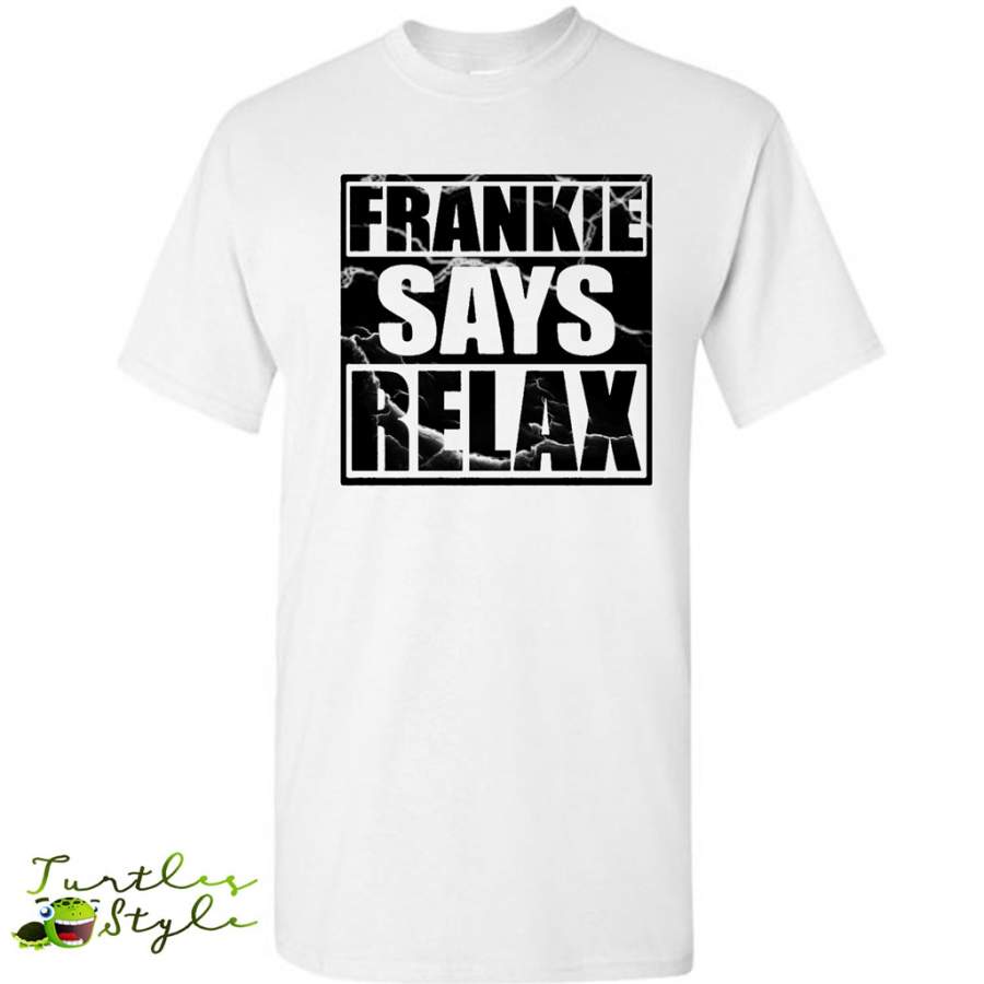 Frankie Say Relax Vintage 80s Music – Gildan Short Sleeve Shirt