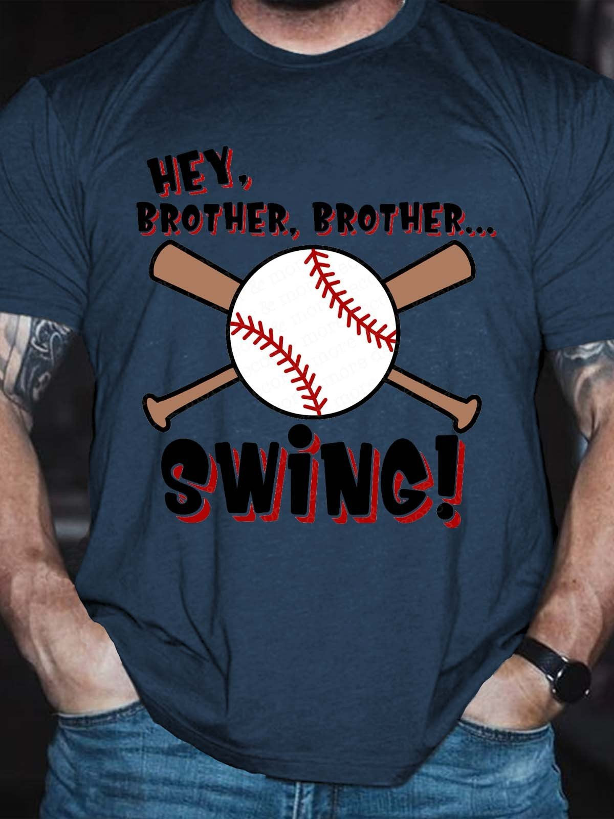 Men’S Baseball Brother Swing T-Shirt