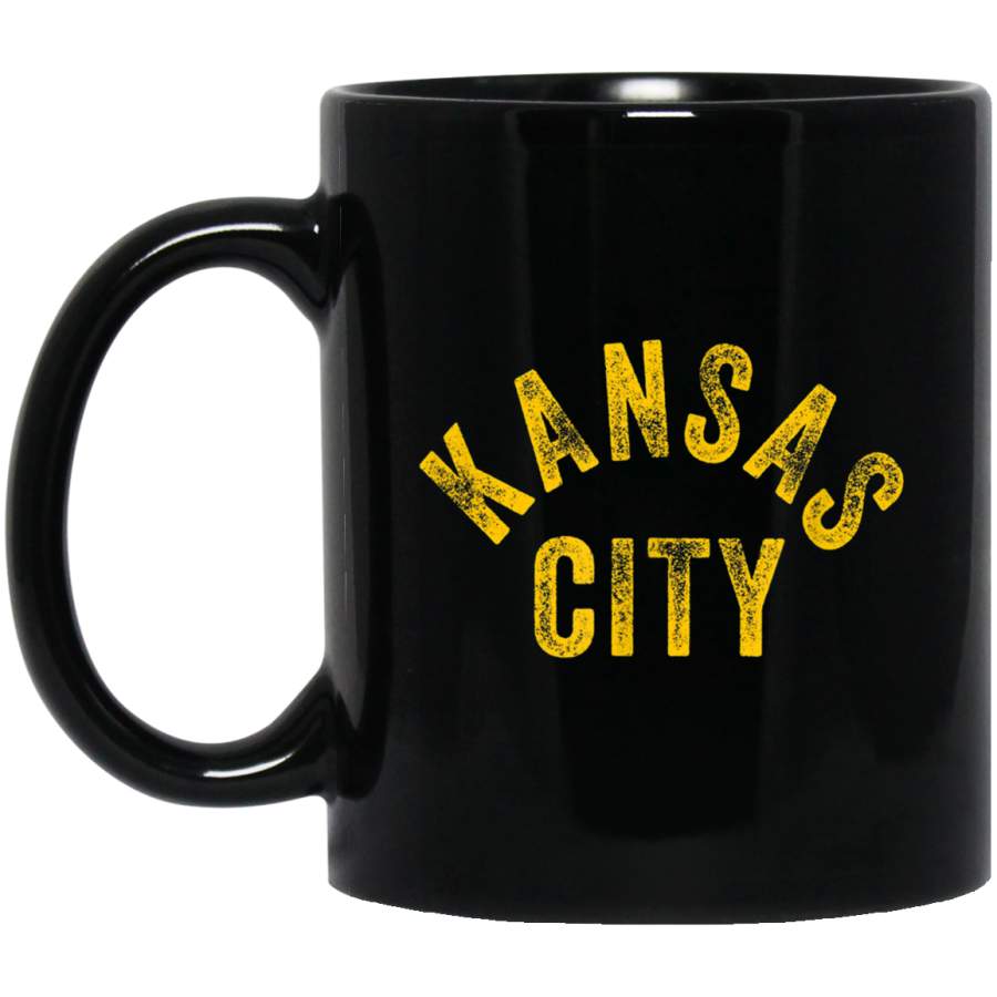 KC Kansas City Originals Vintage Sports Fan Red  Yellow Kc Mug