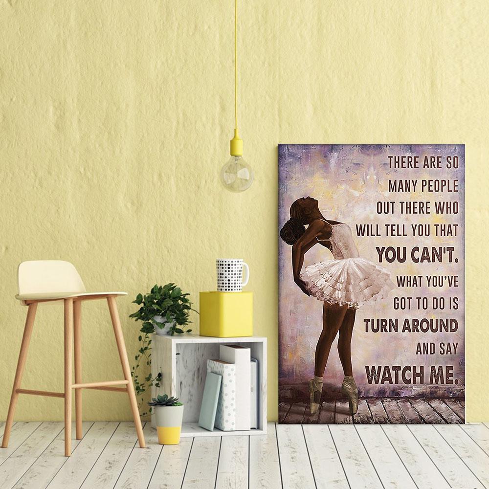 Black African American Best Canvas Prints Amazing Brown Skin Poster Prints Black Girl Pride Black King Delightful Canvas Home Decoration