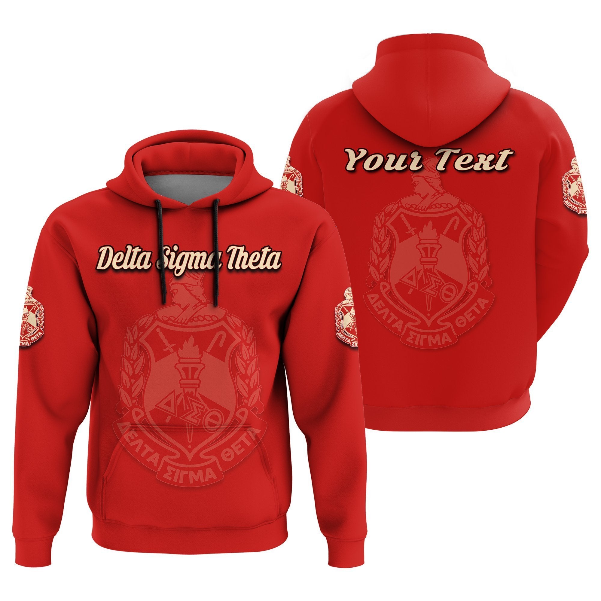 Greek Life Hoodie – Personalised  Delta Sigma Theta Hoodie