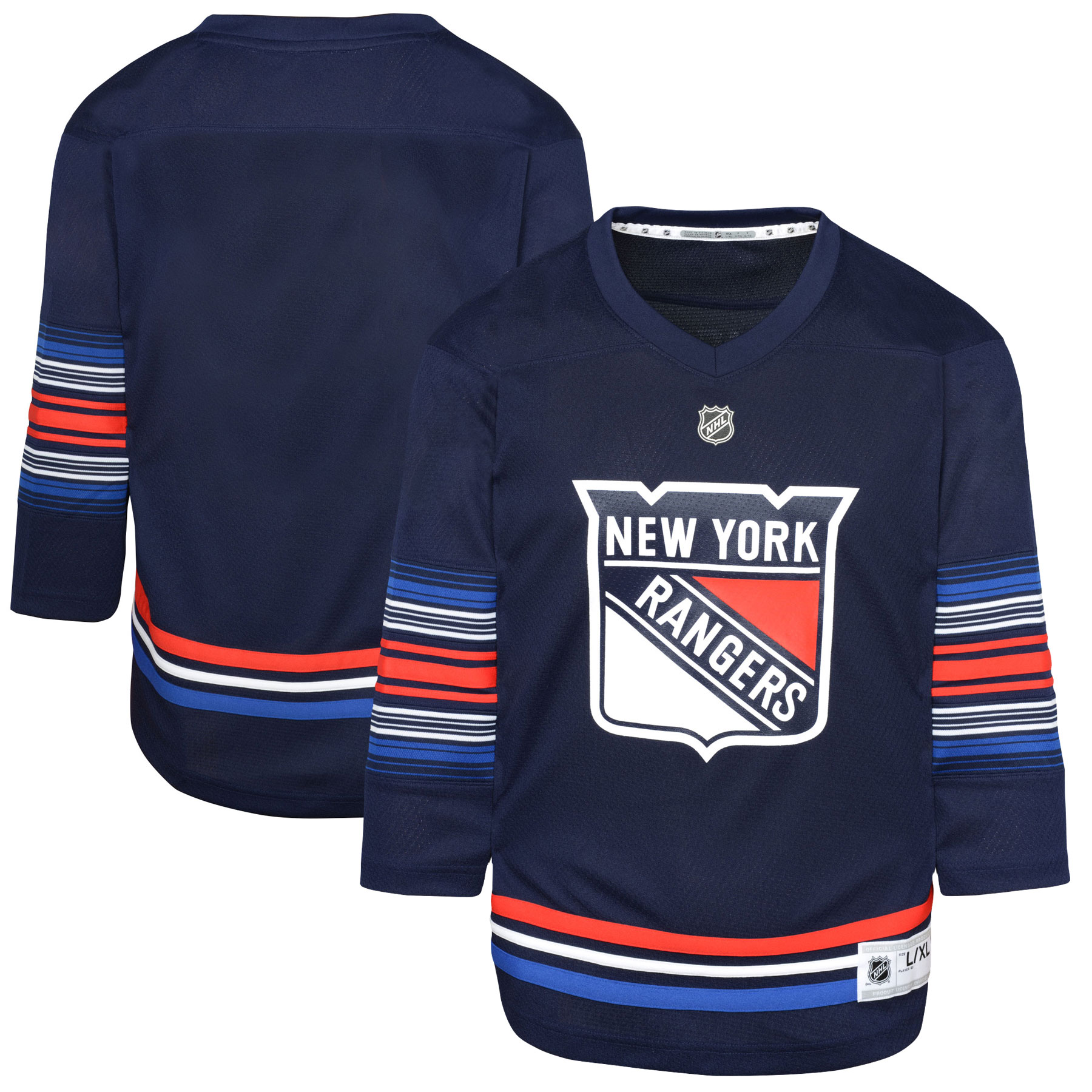 New York Rangers Youth Alternate Replica Jersey – Navy