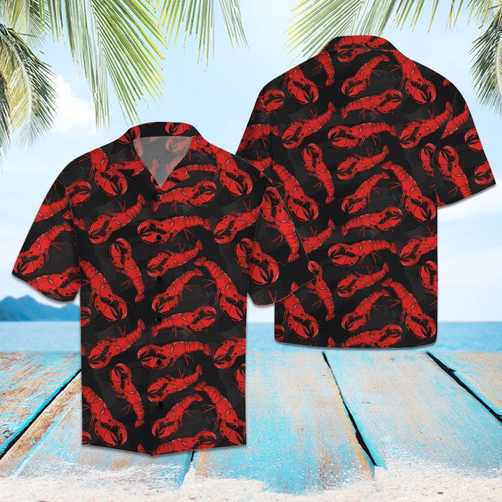 Amazing Lobster Hawaii Aloha Shirt For Lover Ha68798