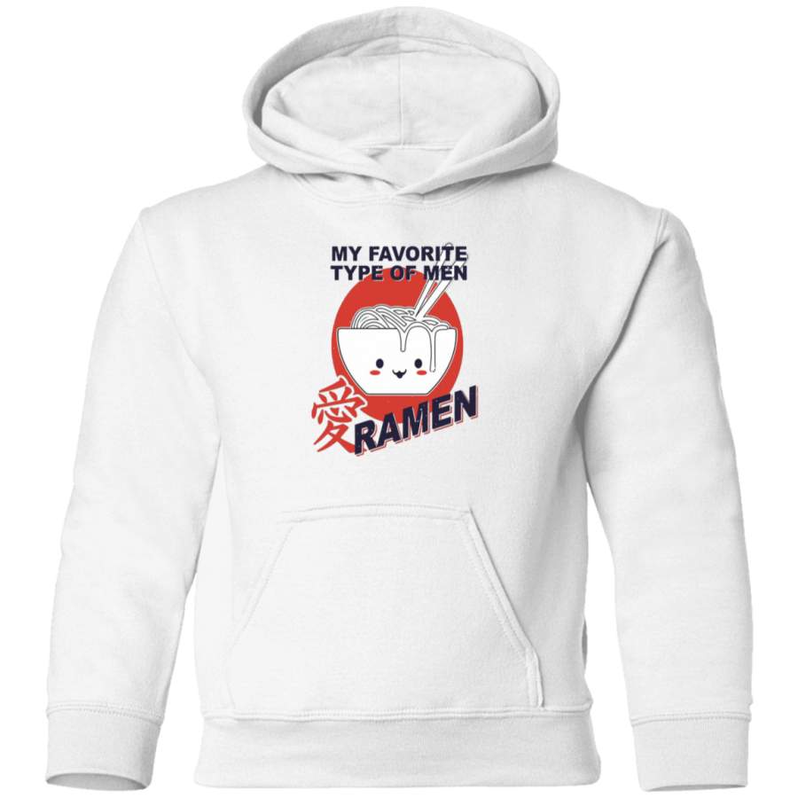 AGR My-favorite-type-of-men-ramen Toddler Pullover Hoodie