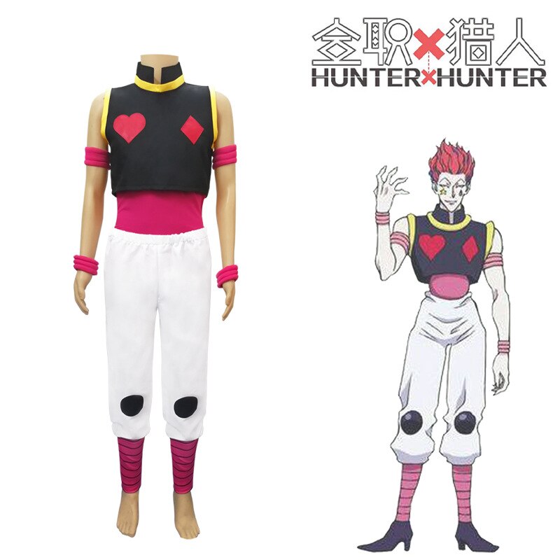 Anime HUNTER X HUNTER Cosplay Costume Kurapika Hisoka Gon Freecss Illumi Zoldyck Machi Shalnark All Series Anime Clothes Outfit alx