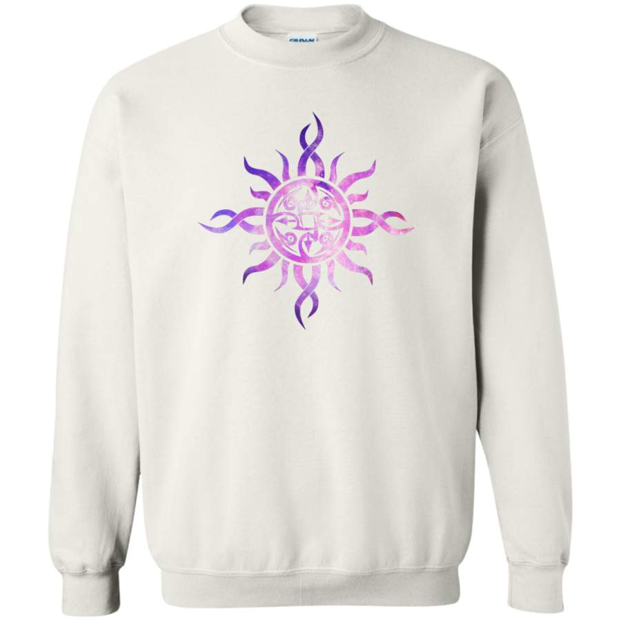 AGR Godsmack New Tribal Logo Galaxy Crewneck Pullover Sweatshirt