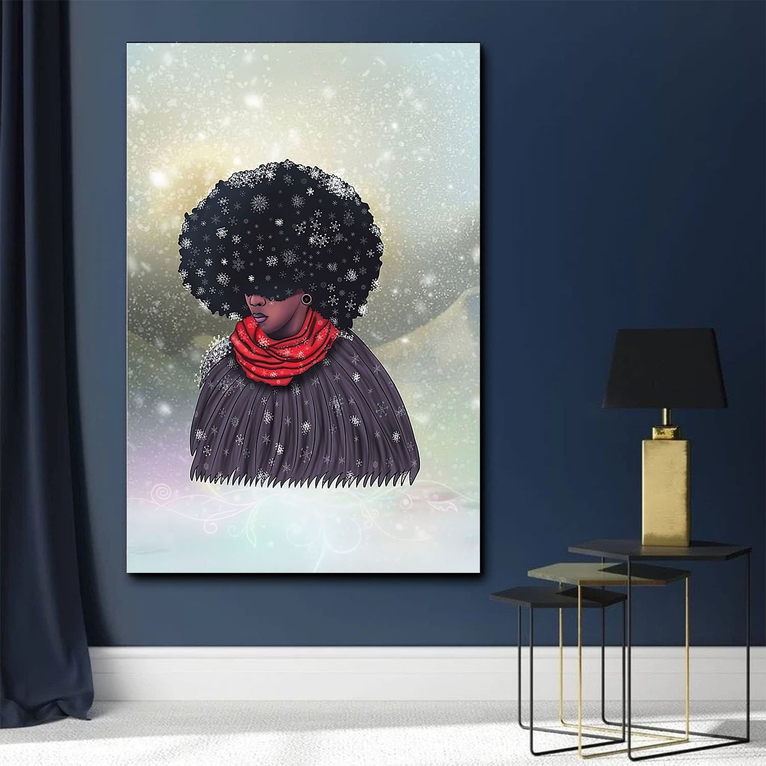 African King Poster African Lady African Home Decor