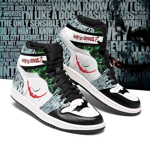 Haha Jd Sneakers High-Top Customized Jordan Shoes Gift For Fan Jordan ...