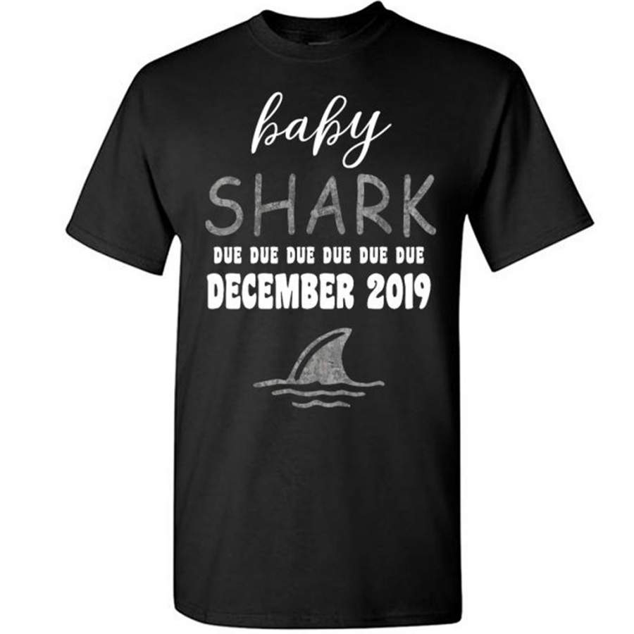 Baby Shark Due Due Due Due December 2019, Birthday Gift – Gildan Short Sleeve Shirt