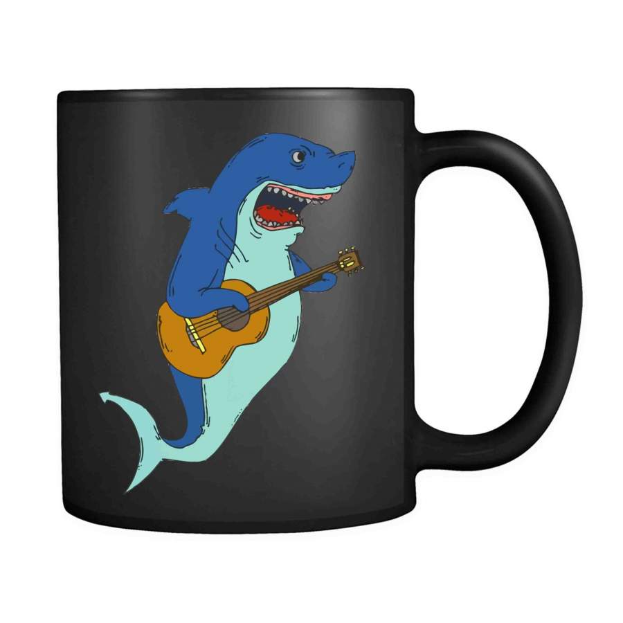 Shark Playing Guitar Guitar Shark 11oz Mug