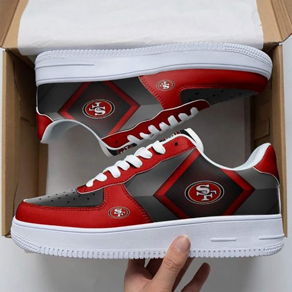 San Francisco 49Ers Air Force 1 Af1 One Sneaker Shoes - FreeClothing ...