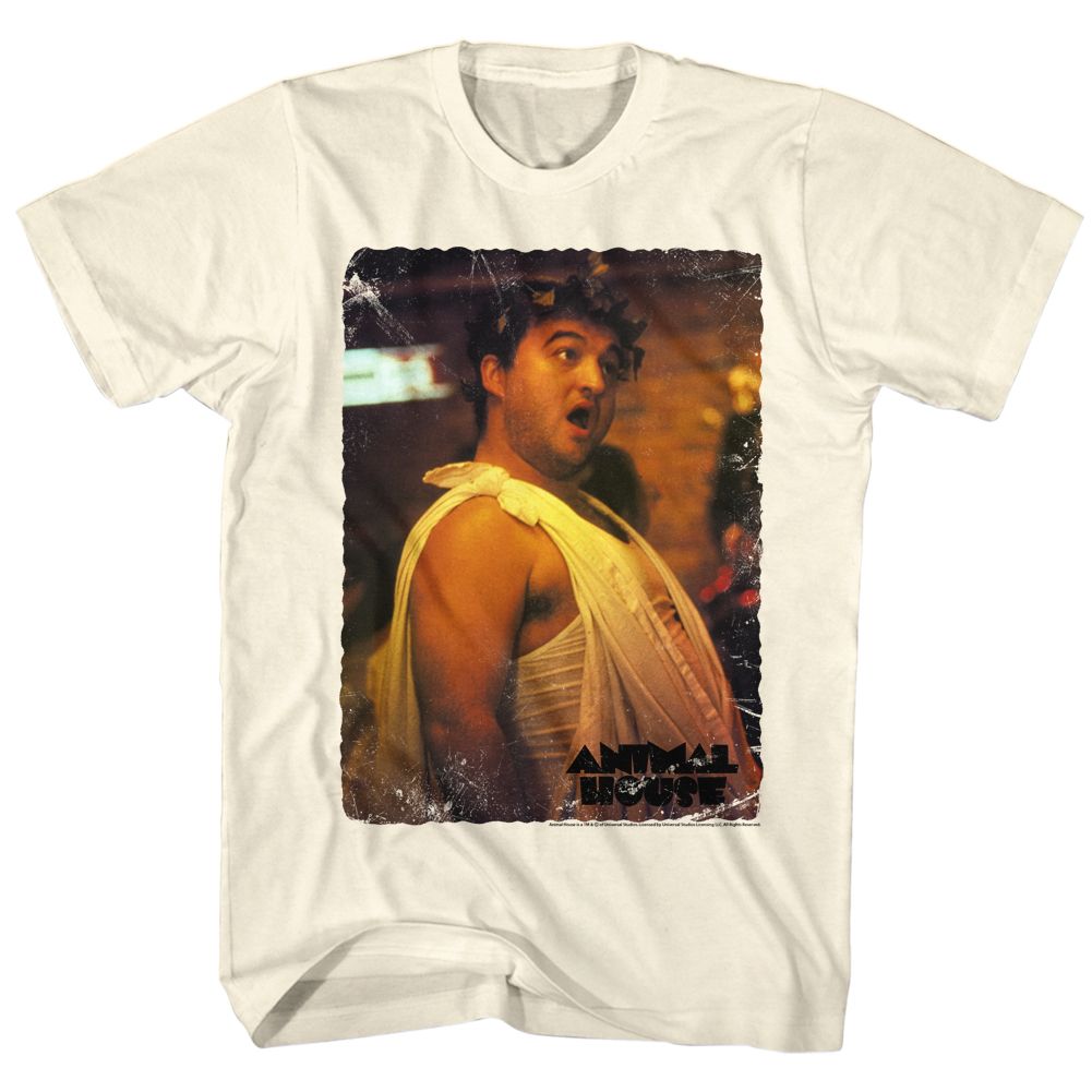 Animal House-Vintage Toga-Natural Adult S/S Tshirt