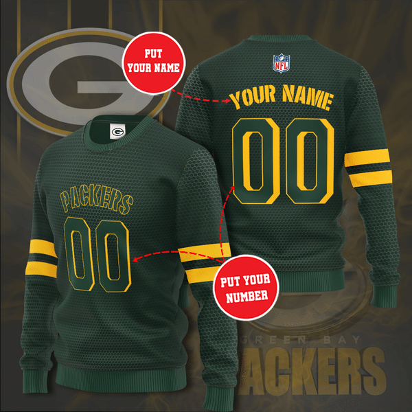 Personalized Green Bay Packers Football Team All Over Print 3D Sweatshirt