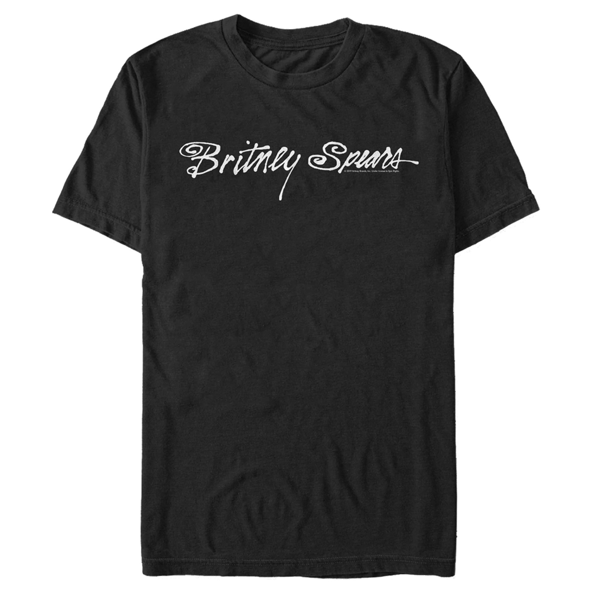 Britney Spears Men’S Signature  T-Shirt