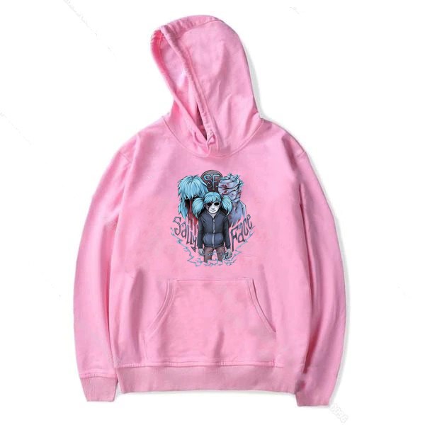 2021 Women Hoodie Funny Sally Face Sweater Harajuku Hoody Kawaii Anime Clothes Tops Hooded Chuuya Nakahara Oversized Pullovers alx