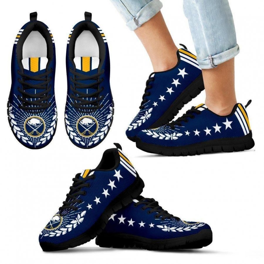 Line Of Stars Victory Buffalo Sabres Sneakers #471