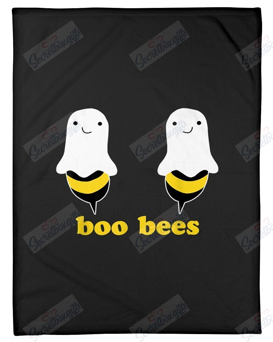 Boo Bees Couples Halloween Th2809355Cl Fleece Blanket