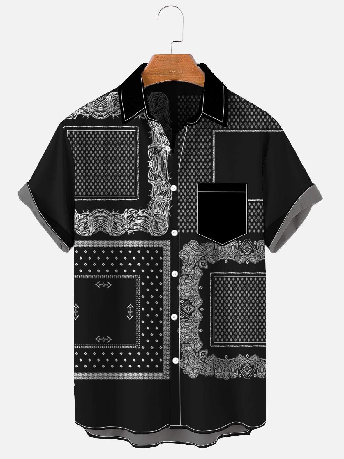 Men’S Retro Casual Shirt