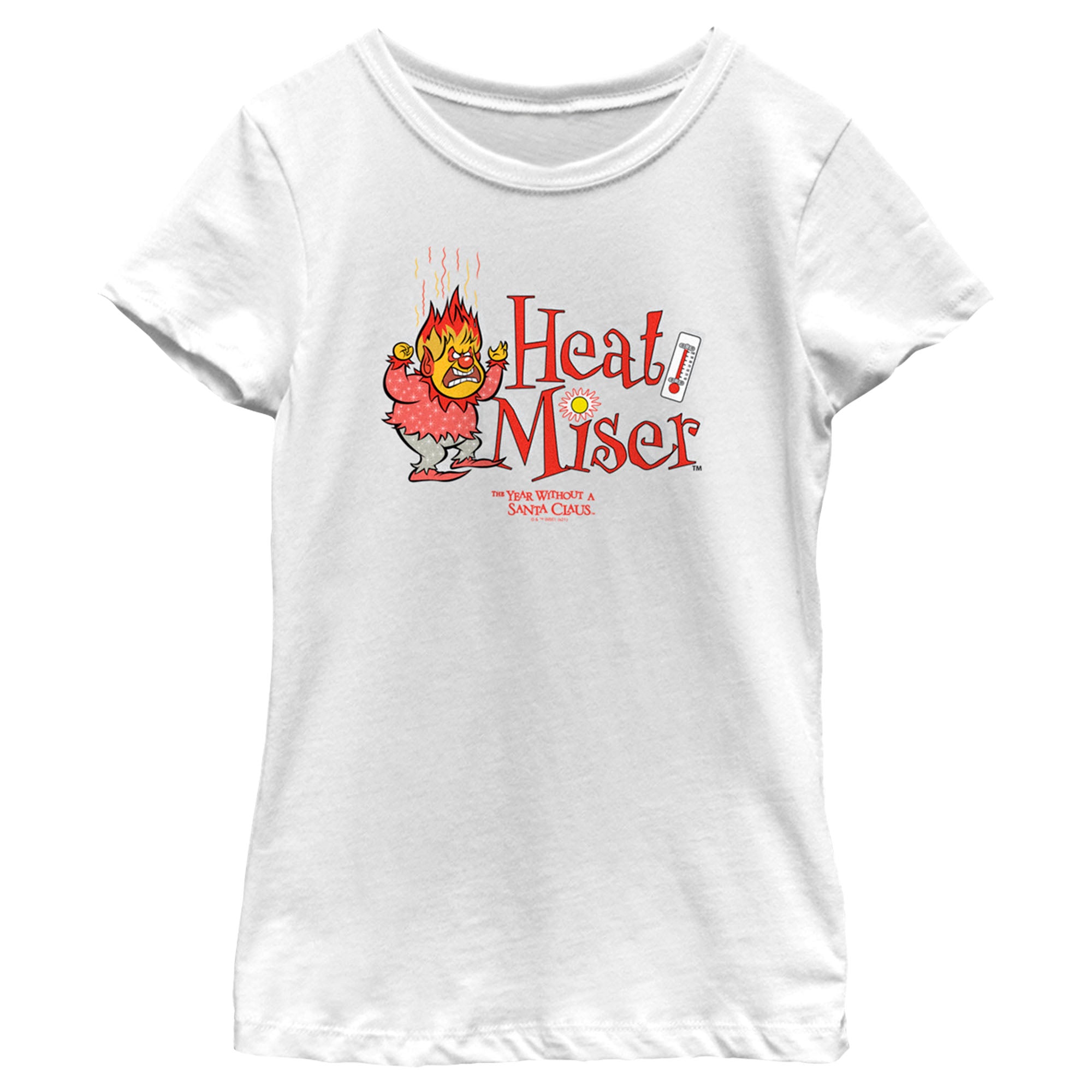 The Year Without A Santa Claus Girl’S Heat Miser  T-Shirt