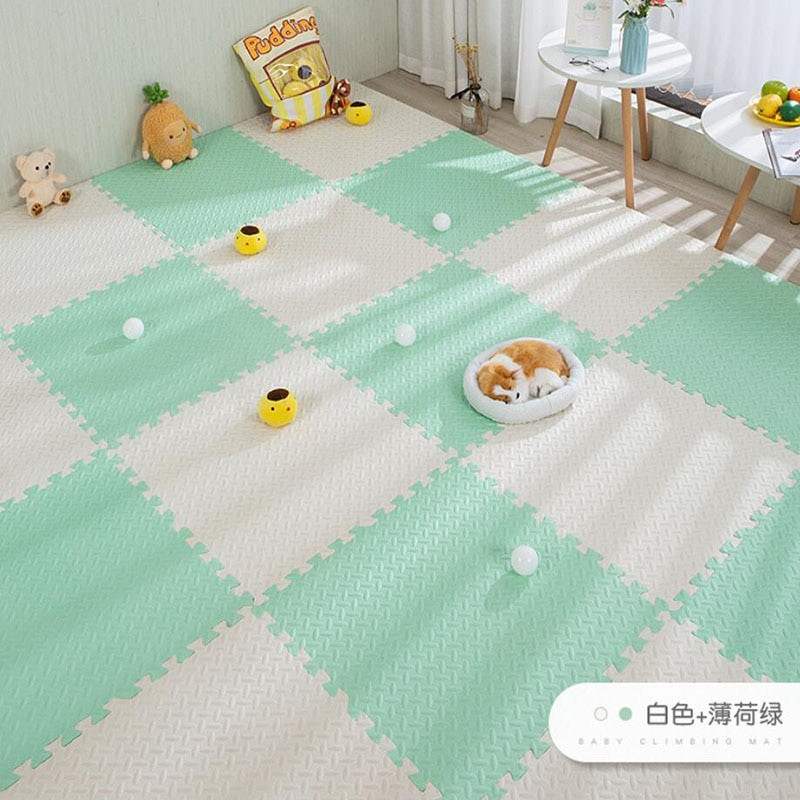 Baby Puzzle Mat Play Mat Kids Interlocking Exercise Tiles Rugs Floor Tiles Toys Carpet Soft Carpet Climbing Pad Eva Foam