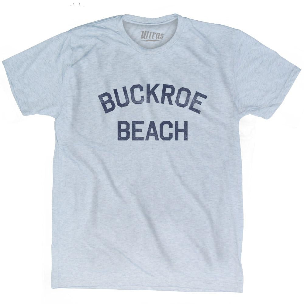 Virginia Buckroe Beach Adult Tri-Blend Vintage T-shirt