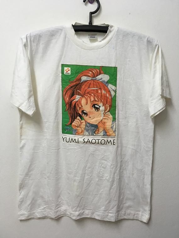 Vintage Yumi Saotome Konami Anime Japan Shirt 20 5 Shirt