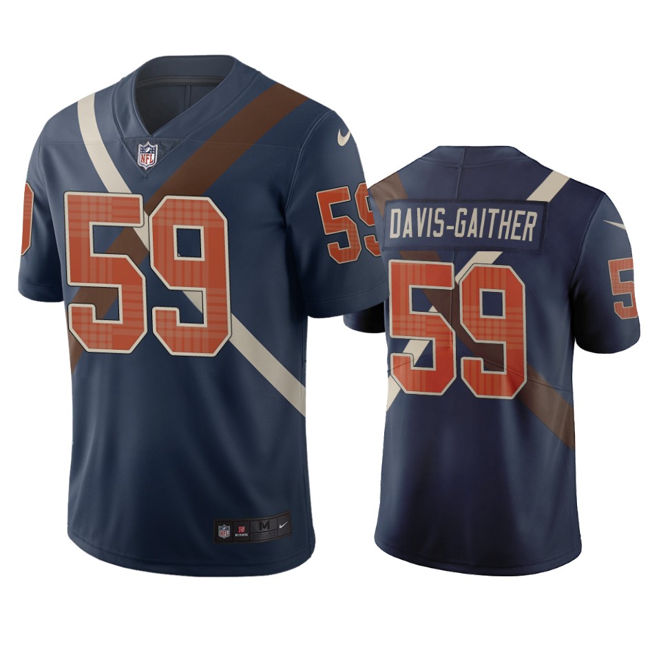 Cincinnati Bengals Akeem Davis-gaither Navy City Edition Vapor Limited Jersey