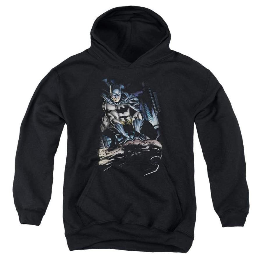 Batman – Perched Youth Pull Over Hoodie