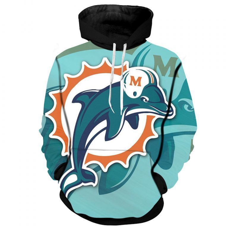 Miami Dolphins 3D Hoodie 04