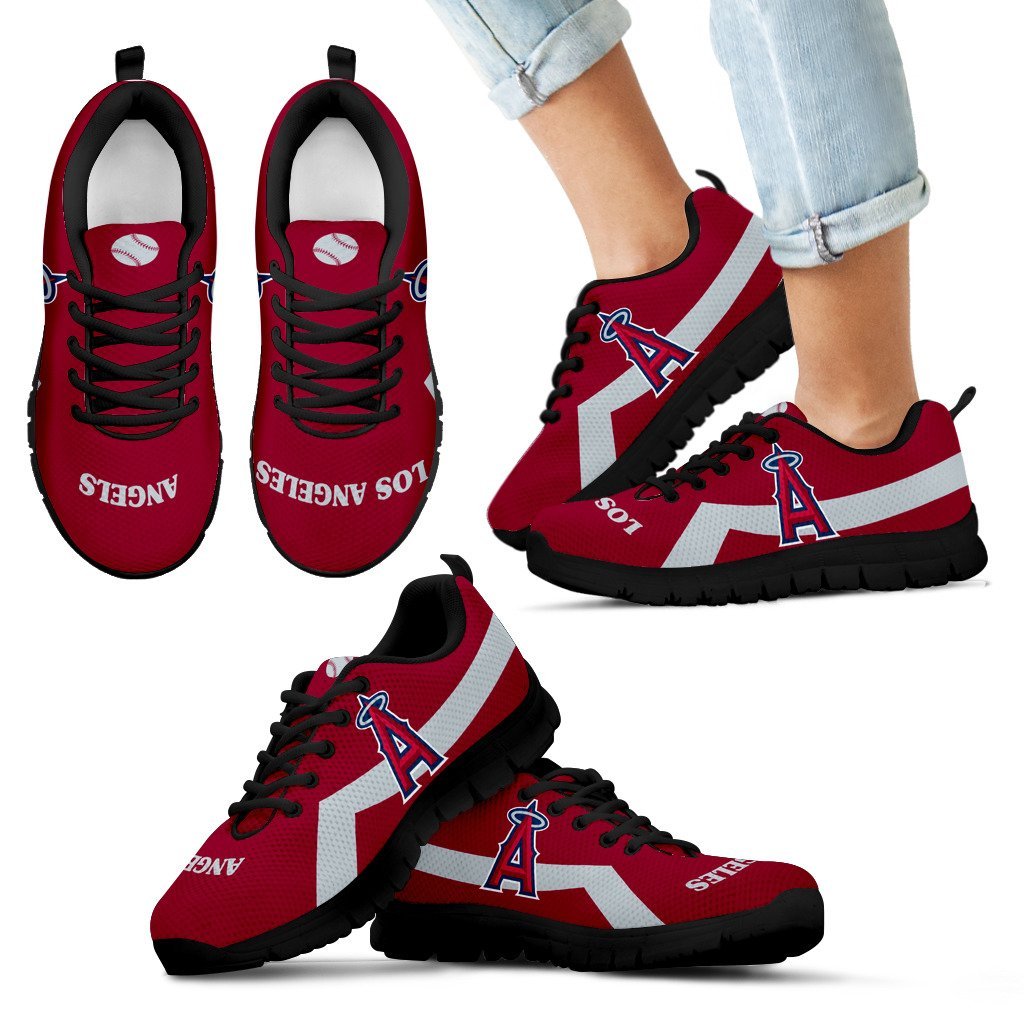 Los Angeles Angels Line Logo Sneakers