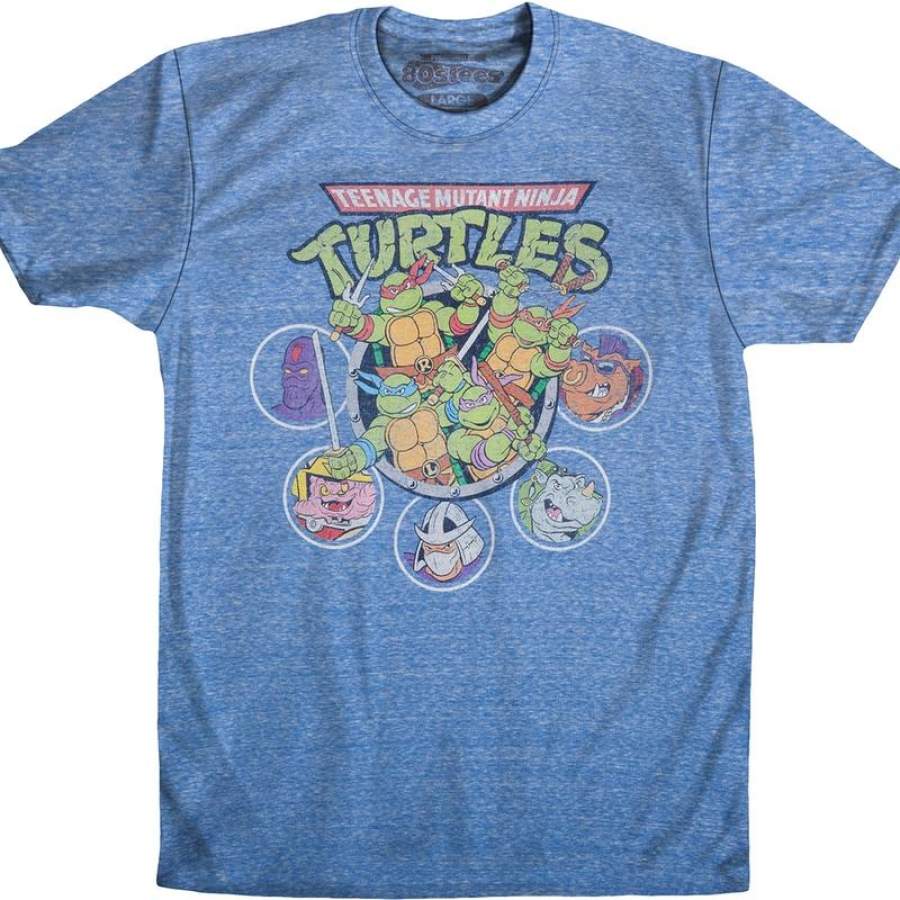 Ninja Turtles vs Foot Clan T-Shirt